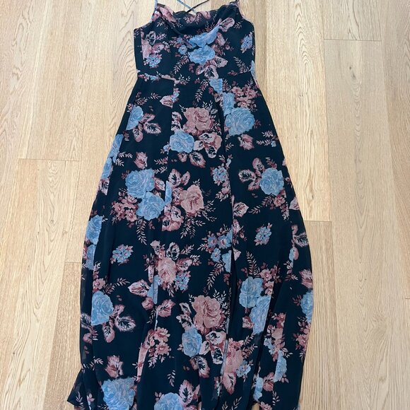 WAYF Wesley Cowl Neck Gown - Picture 2 of 4